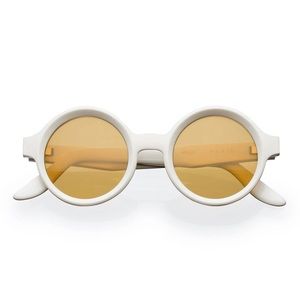 Lapima Marie Natural White Vintage Sunglasses
